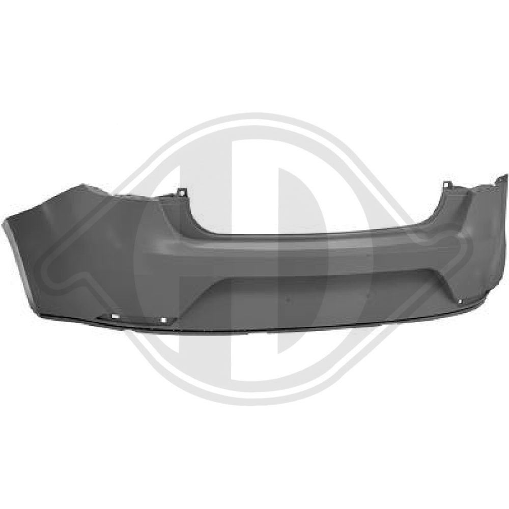 6J3807421 STOßSTANGE hinten für SEAT IBIZA IV SC (6J1, 6P5) 08-03/12        LACK.FÄHIG 7426255