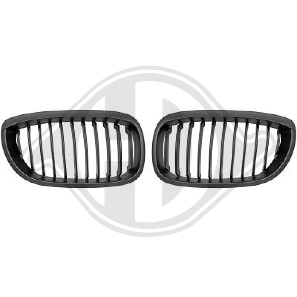 DESIGNGRILL SET       E46, 03->>              SCHWARZ 1214840