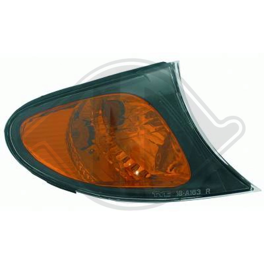 63 13 6 910 979 BLINKER LI.       BMW E46, 01-05   GELB MIT SCHWARZEM 1215071