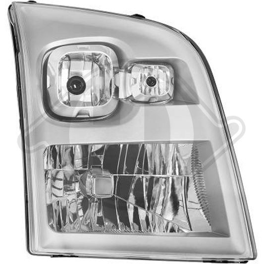 1435849 SCHEINWERFER RE.  TRANSIT, 06-14             FÜR LWR, 1455080