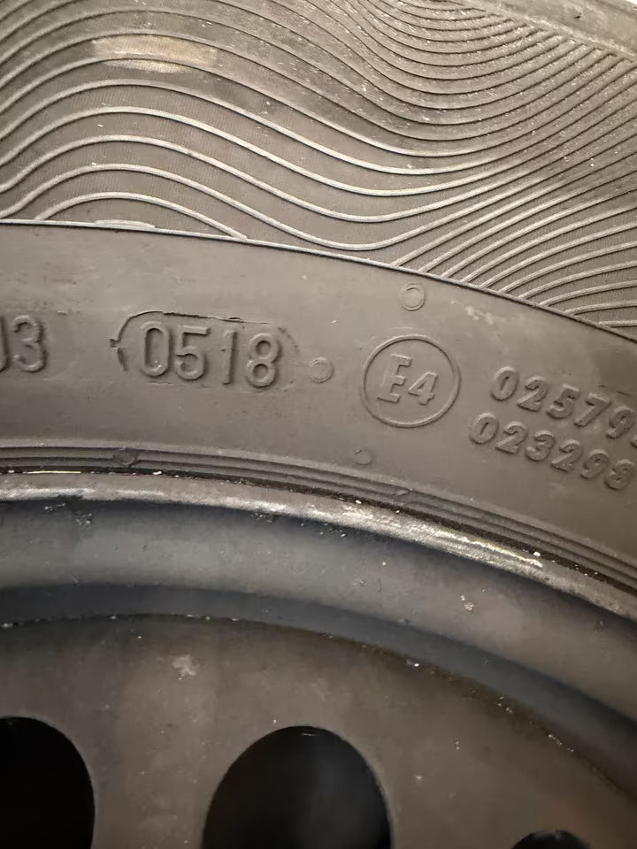 Kompletträder Sommerräder Stahlfelgen 5x112 195/65 R15 conti