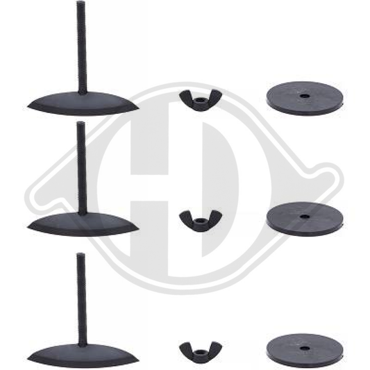 LOGOHALTERUNG AUDI DIVERSE UNIVERSALHALTERUNG FÜR ZUB00394