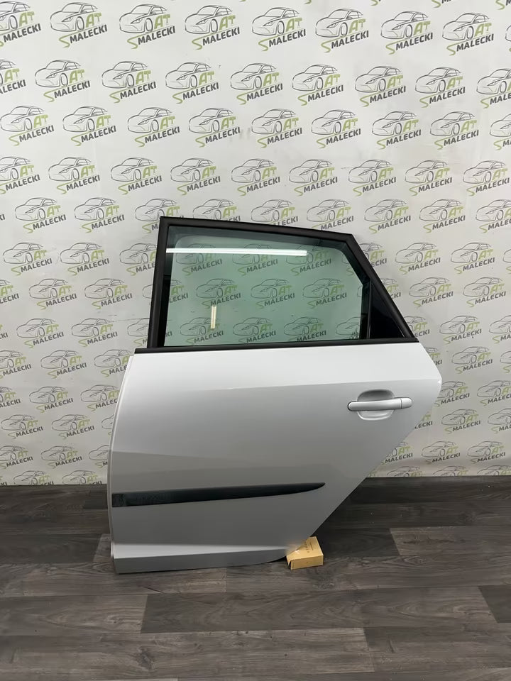 Türe Tür Hinten Links Seat Ibiza IV 6J Kombi Farbe LX7W Silber