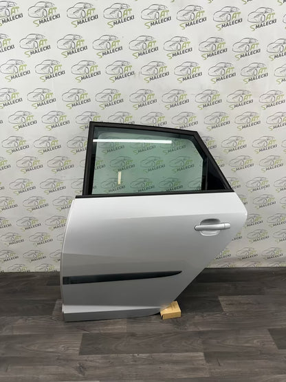 Türe Tür Hinten Links Seat Ibiza IV 6J Kombi Farbe LX7W Silber