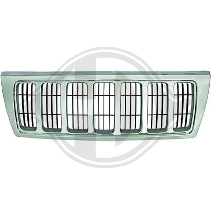 K0XB92TSTAC KÜHLERGRILL   GD.CHEROKEE, für 04-05          CHROM/SCHWZ 2612240
