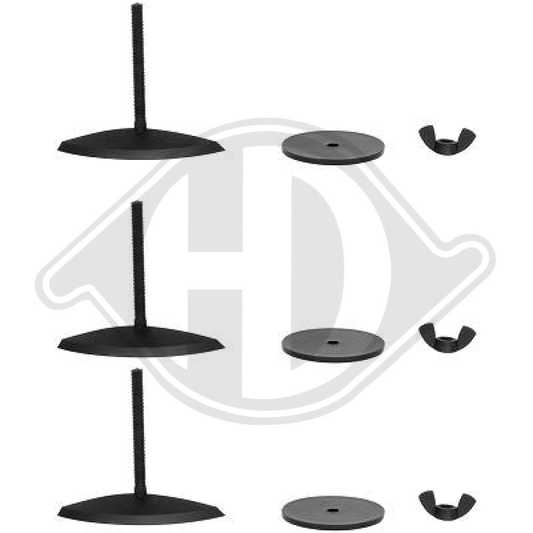 LOGOHALTERUNG AUDI DIVERSE UNIVERSALHALTERUNG FÜR ZUB00395