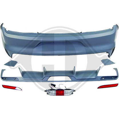STOßSTANGE HINTEN MUSTANG 14-17      LACKIERFÄHIG 1435356