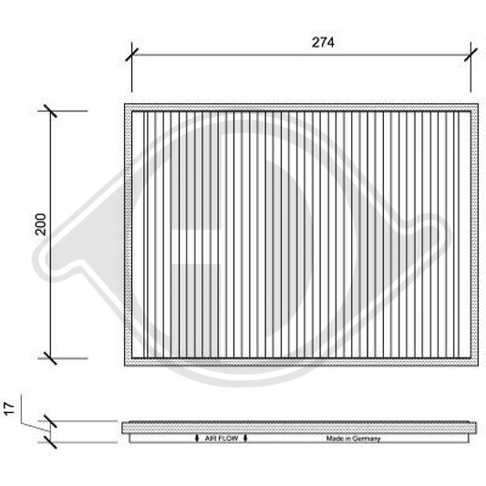 79370S1AG01 INNENRAUMFILTER  HONDA Accord DCI0097
