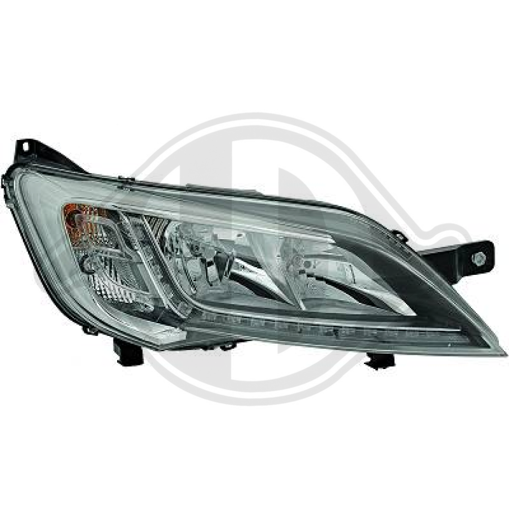 1612041080 Scheinwerfer rechts für FIAT DUCATO Kasten (250_, 290_) 14->>    CHROM+LED TAGF.L. 3484882