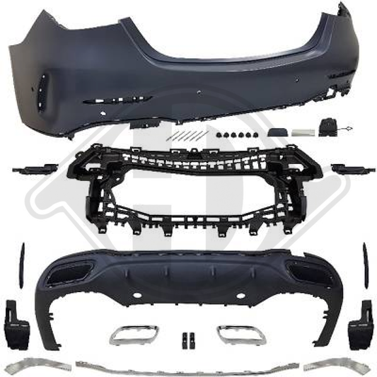 SPORTSTOßSTANGE HI. W206 21->>         SPORT-OPTIK; 1674456