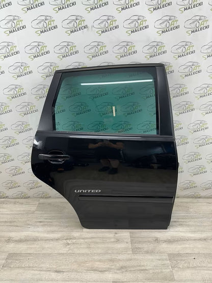 Türe Tür Hinten Rechts Vw Polo 9N 9N3 Modelle Farbe LC9Z Schwarz