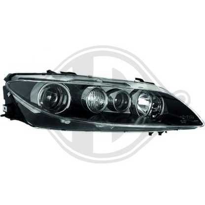 GRYA510K0 SCHEINWERFER RE.  MAZDA 6, 05-08    MIT MOTOR FÜR LWR 5625282