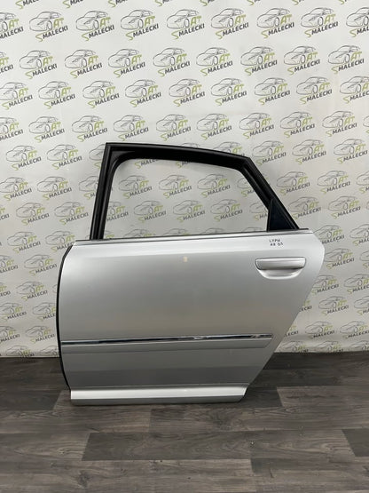 Türe Tür Hinten Links Audi A8 D3 4E Modelle Farbe LY7W Silber