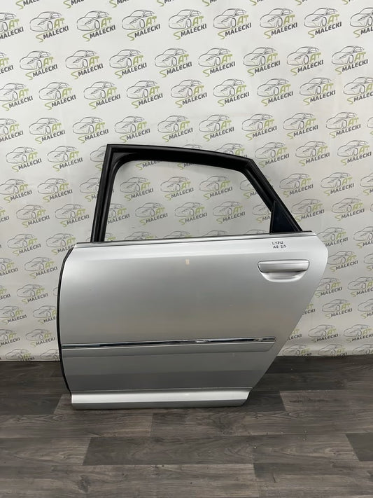 Türe Tür Hinten Links Audi A8 D3 4E Modelle Farbe LY7W Silber