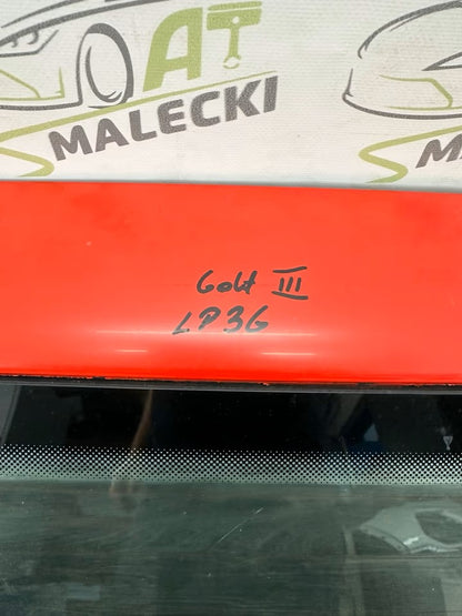 Tailgate trunk lid Vw Golf III 3 model color LP3G red