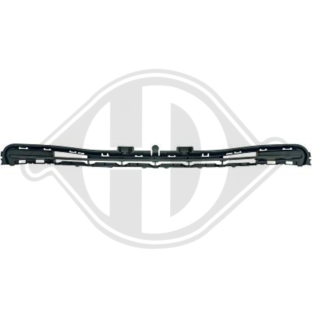 7422C0 STOßST.GRILL VORN  P. 207, 07/09-12          SCHWARZ, 4226444