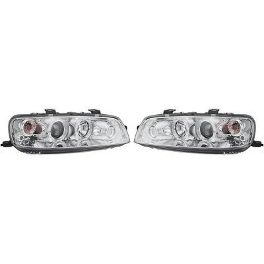 DESIGNSCHEINWERF.SET PUNTO 99-03       KLARGLAS/CHROM 3453480