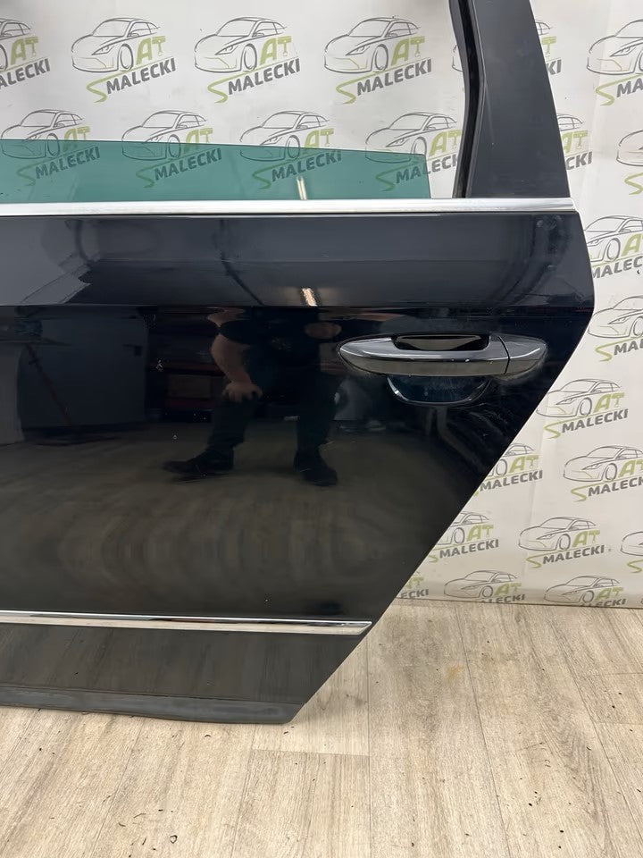 Türe Tür Hinten Links Vw Passat 3C B6 Modell Farbe LC9Z Schwarz