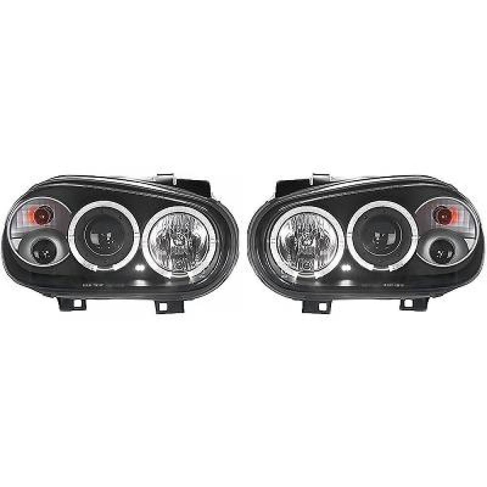 Scheinwerfer Satz für VW GOLF IV (1J1) 98-02                H1+H1 2213981