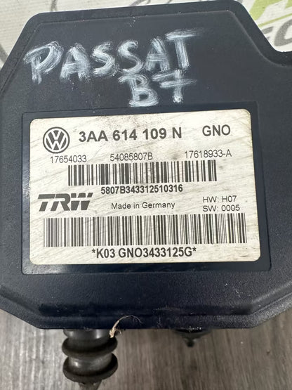 3AA614109N Abs Block Hydraulik Block Vw Passat 3AA B7 Modell