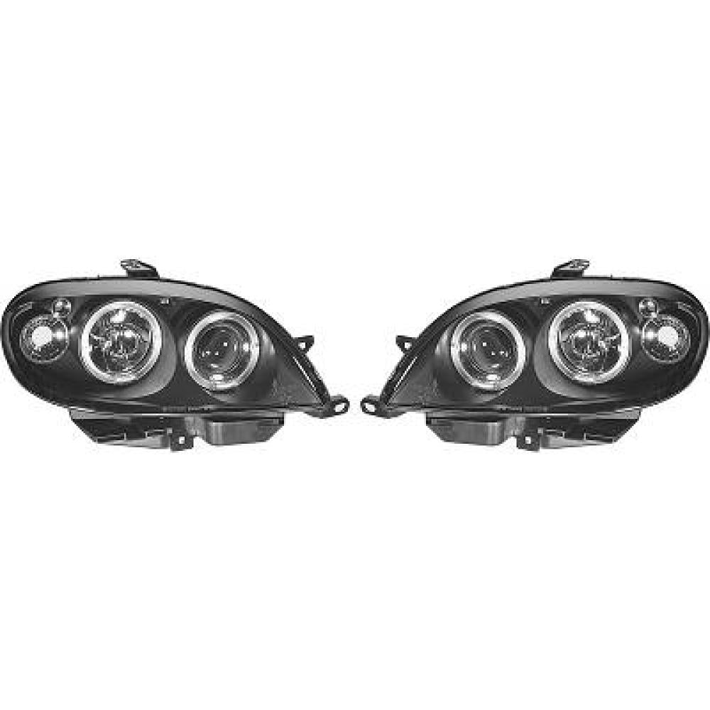 DESIGNSCHEINWERF.SET SAXO, 99-03  KLARGL/SCHWRZ.F.LWR 4035680