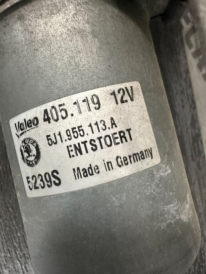 5J1955113A Wischermotor inkl Gestänge Skoda Roomster