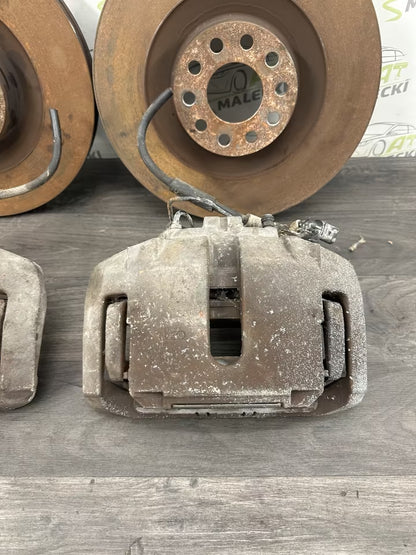 ATE 973 Bremsanlage Bremsscheiben 350mm inkl Bremssattel Satz