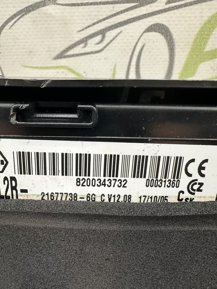 8200343732 BCM Bordnetzsteuergerät Renault Clio III 3 Modell