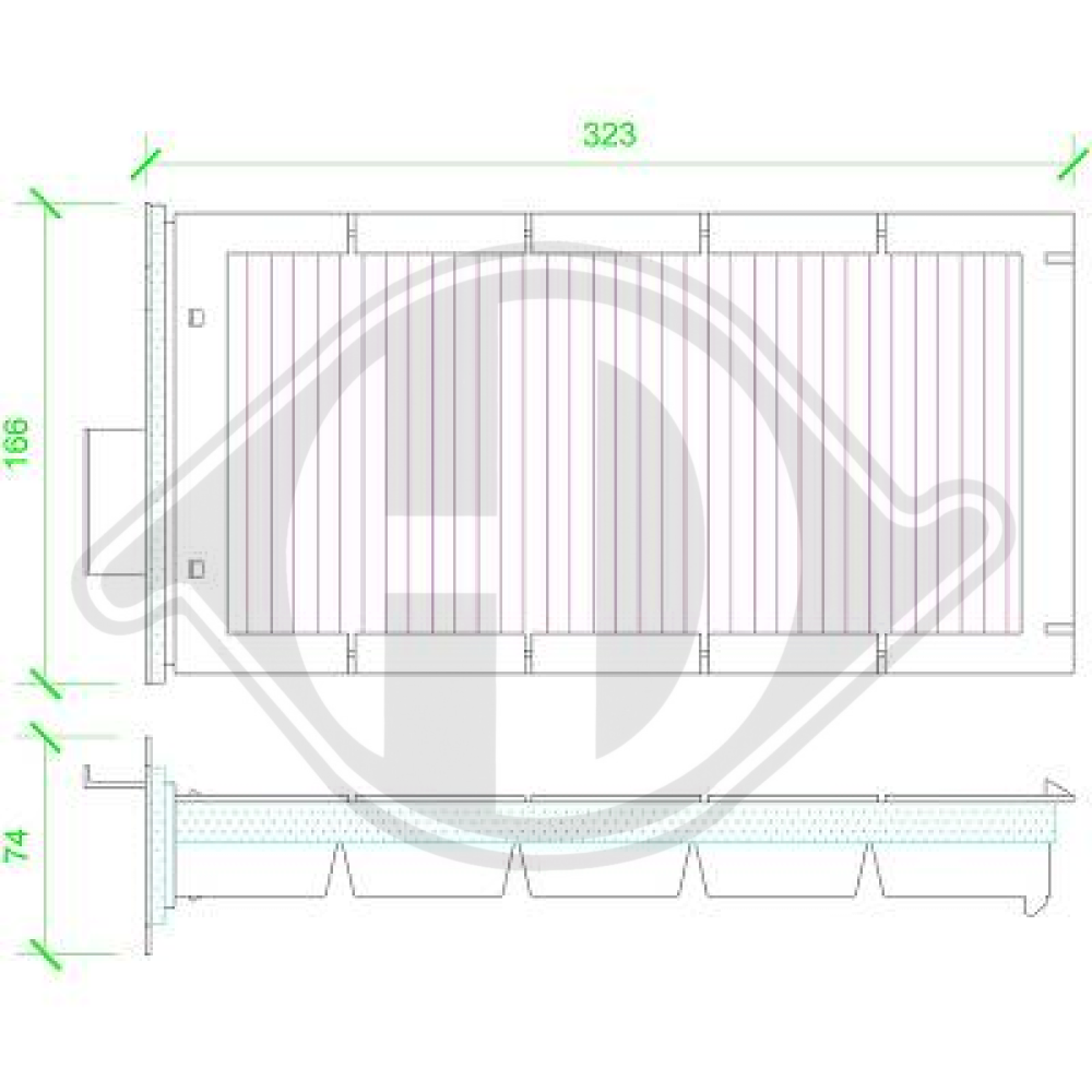 6447.HT INNENRAUMFILTER  CITROEN C5 DCI0114