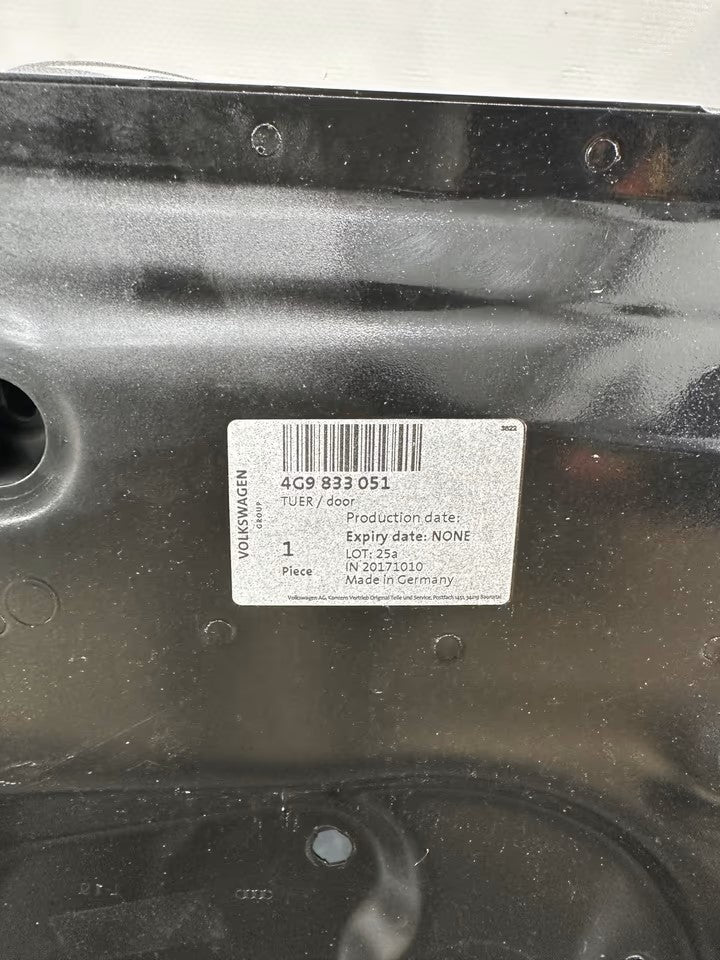 4G9983051 Door Rear Left Audi A6 4G Model Avant Used