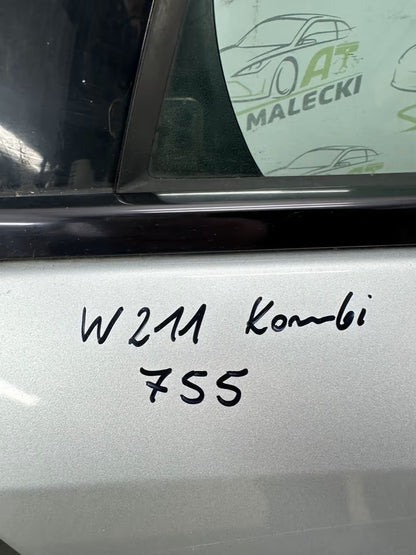 Door Rear Right Mercedes E Class W211 Model Color 755