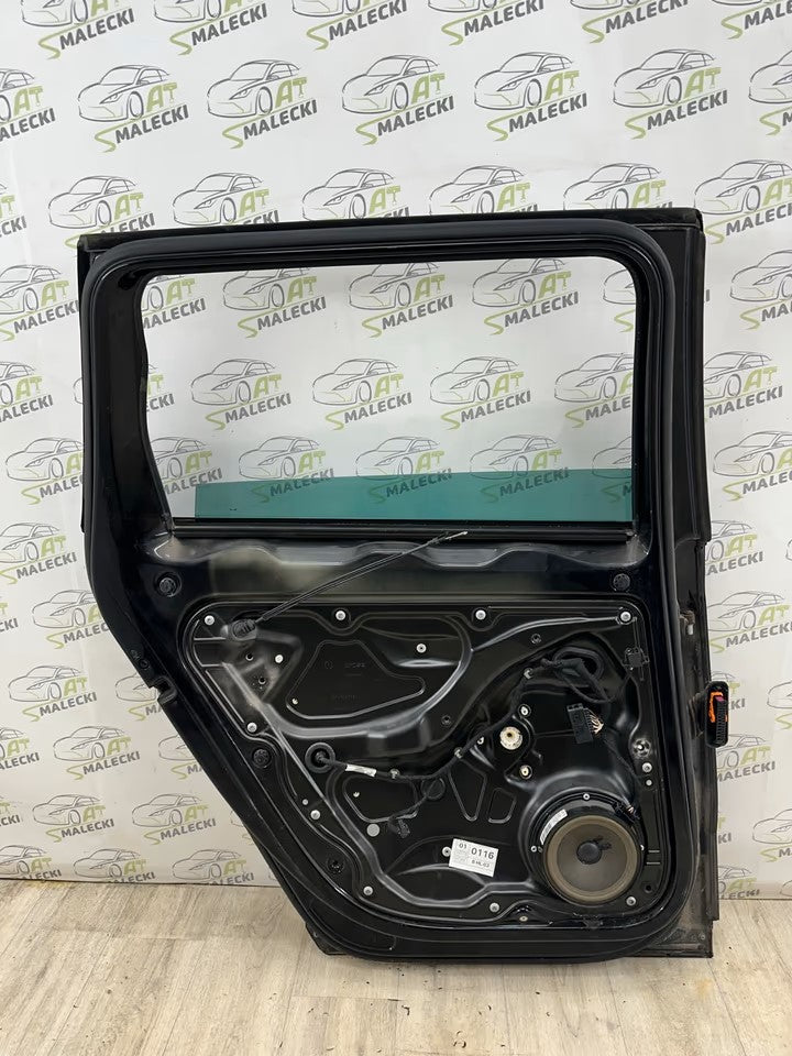 Türe Tür Hinten Links Vw Passat 3C B6 Modell Farbe LC9Z Schwarz