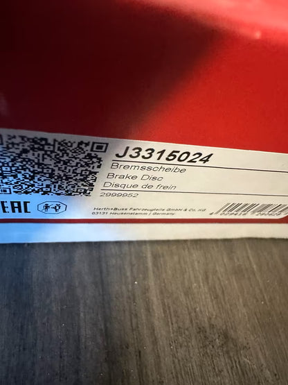 2 Stück Neue Bremsscheiben Hinten für Mitsubishi Lancer VII/VIII