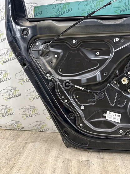 Türe Tür Hinten Links Vw Passat 3C B6 Modell Farbe LC9Z Schwarz