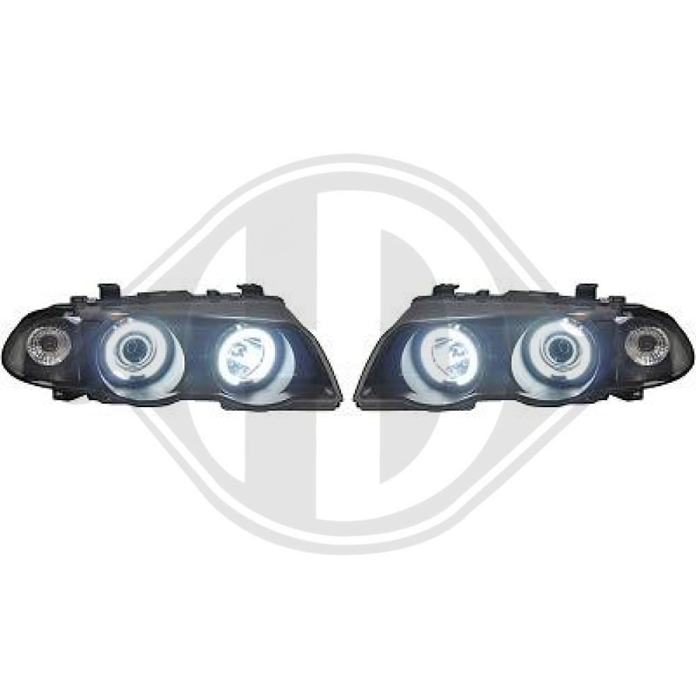 nan SCHEINWERFERSATZ  BMW E46, 98-01  H1+H1+MOTOR FÜR LWR 1214486