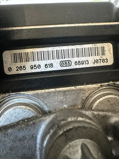 0265950618 Hydraulikbock ABS Steuergerät Mercedes W169 W245