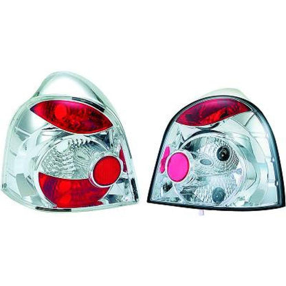 nan DESIGNRÜCKLAMP.SET TWINGO, 93-00       KLARGLAS/CHROM 4480295