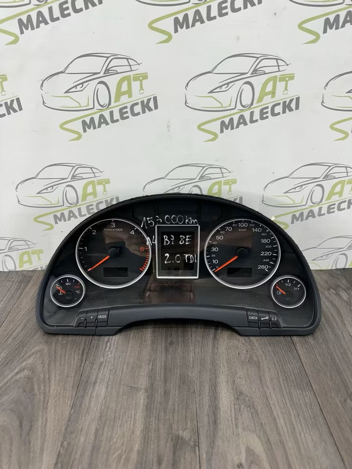 8E0920932 Speedometer instrument cluster Audi A4 B7 8E 8H 2.0 Tdi 153000km