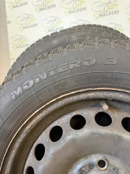 Kompletträder Winterräder Stahlfelgen 5x112 195/65 R15 Fulda