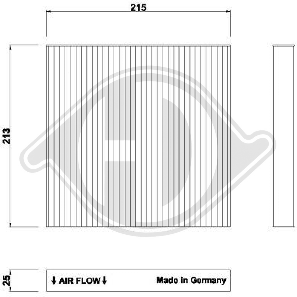 272774711R INNENRAUMFILTER  SMART Fortwo  07.2014->> DCI1262