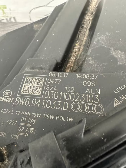 8W6941033D Original Scheinwerfer Links Voll LED Audi A5 8W F5