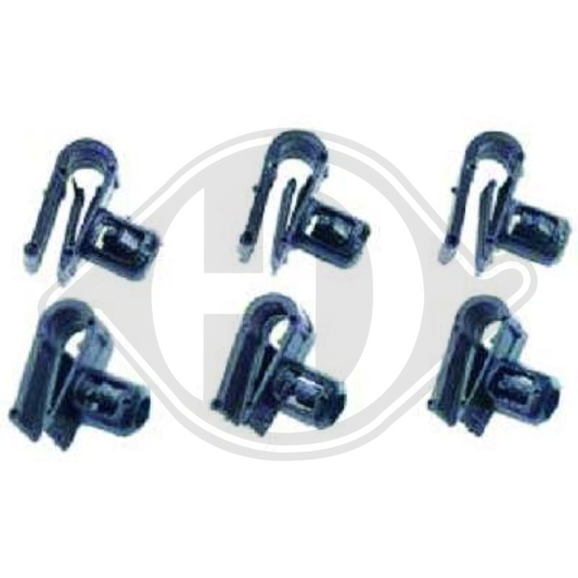 HALTER GITTER VORNE  W211, GITTER VORNE UNTEN MITTE ZUB00114