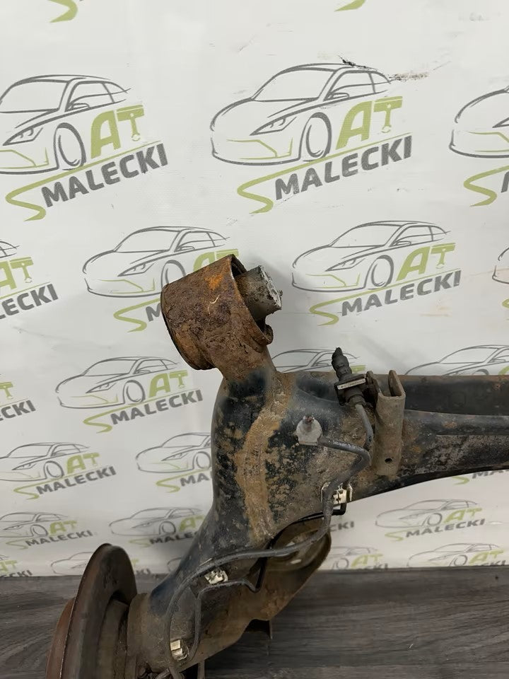 Rear axle axle rear Vw Polo 9N3 model brake disc 6Q0 2009