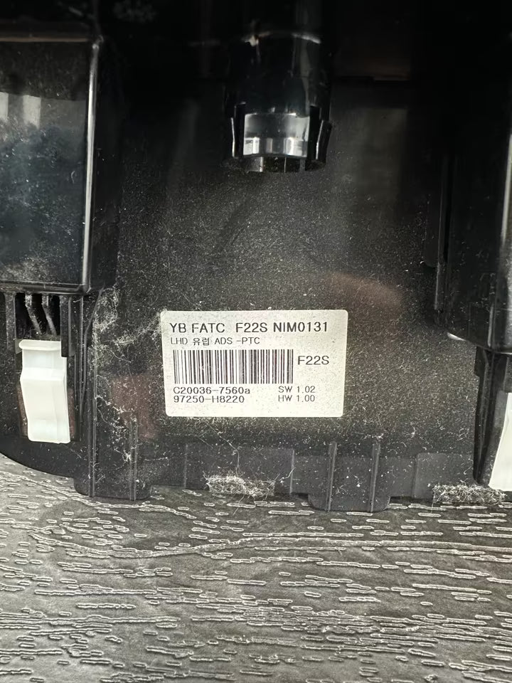 97250-H8XXX Klimabedienteil Klima Regler Kia Rio IV Stonic Modell