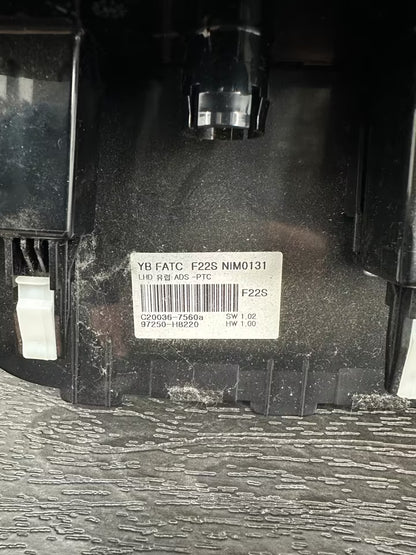 97250-H8XXX Klimabedienteil Klima Regler Kia Rio IV Stonic Modell