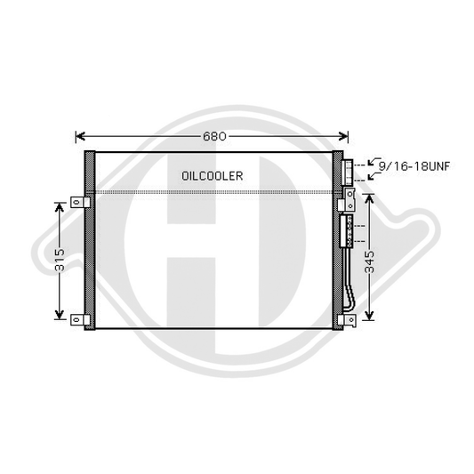 00K55116928AB KONDENSATOR JEEP JEEP GD CHEROKEE 10/2004 DCC1191