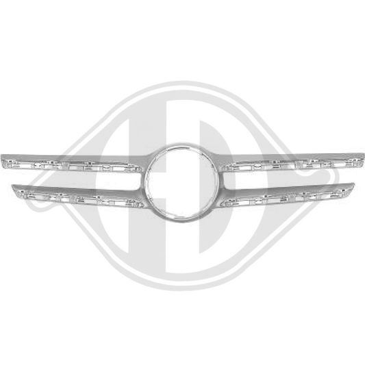 A2138880160 9982 ZIERBLENDE-GRILL  DB W213, für 16-20        SILBERFARBIG, 1618241