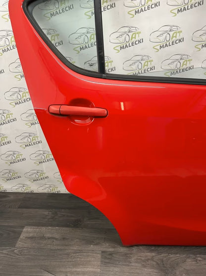 Türe Tür Hinten Rechts Opel Agila B Modell Farbe ZCFB Rot