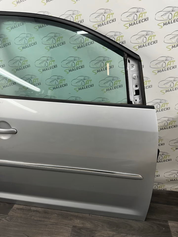 Türe Tür Vorne Rechts Vw Touran 1T Modell Farbe LA7W Silber