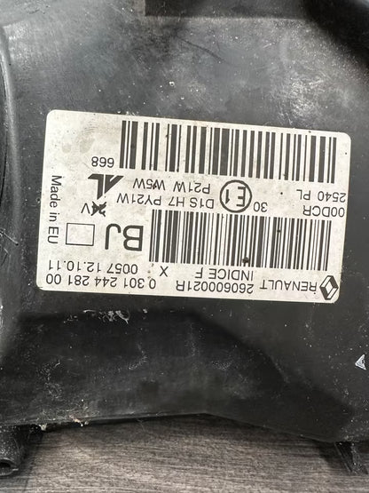 260600021R Xenon Scheinwerfer Links Renault Megane III Komplett